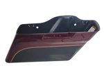 2014 Harley Ultra Limited Mysterious Red And Blackened Cayenne Right Saddlebag. Fixed Price $379.95.