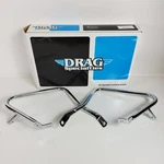 Drag Specialties Saddlebag Guard Bars Chrome For Harley 14-19 Touring 0505-1567. Fixed Price $151.99.
