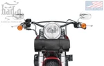 Harley Dyna Softail Sportster Tool Fork Leather Bag - MT02 Bad&g Customs. Fixed Price $149.95.