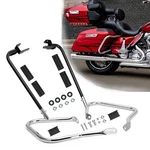 Chrome Rear Saddlebag Guards Complete Kit For 2014-LATER Harley Touring Stree.... Fixed Price $140.95.