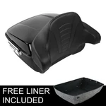 King Trunk Latch With Backrest Fits Harley Touring Street Glide 14-2025. Fixed Price $139.99.