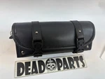 Harley Universal 12" Studded Front Fork Sissybar Tool Bag Case Pouch Xl Fxd. Fixed Price $25.20.