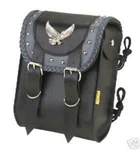 Willie & Max Thunder Braided Studded Sissybar Bag Black/grey New. Fixed Price $59.95.