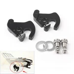 Rotary Latches Kit With Lock Fit For Touring, Softail, Sportster Sissy Bar. Fixed Price $18.99.