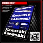 Micro Sponsor Logo Sticker Decal Kawasaki Maxair Motocross Atv Racing Team Blue. Fixed Price $9.95.