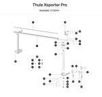 Thule 500XT Xsporter Pro Truck Bed Roof Rack Mount Replacement Parts You Choose. Fixed Price $152.00.
