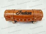 Indian Engraved Front Fork Tan Leather Tool Bag Chief Motorcycles. Fixed Price $69.99.