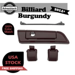 Advanblack Billiard Burgundy Hinge Latch For Harley Razor Chopped King Tour Pack. Fixed Price $179.00.