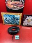 Harley Yamaha Honda Kawasaki Oval Backrest Seat Corbin Removable Passenger Rider. Fixed Price $180.00.
