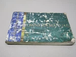 1998 Harley-davidson Owners Manual Covers Many Models. Fixed Price $19.95.