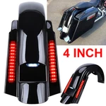 Cvo 4'' Bagger Extended Stretched Rear Fender License Plate Light For Harley Flh. Fixed Price $283.95.