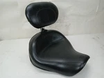 Harley-davidson 2012 Dyna Wide Glide Mustang Solo Seat W/ Backrest 79358. Fixed Price $331.55.
