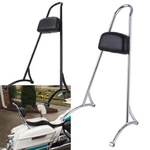 Passenger Backrest Pad Sissy Bar Cushion For Harley Sportster XL883 1200 2004-20. Fixed Price $74.95.