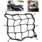 Cargo Net Motorcycle Helmet Mesh Luggage Tie Down Adjustable Black Bungee Cord. Fixed Price $5.39.