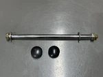 Honda CA95 Benly Baby Dream Swing Arm Pivot Bolt, Washer Nut, Side Caps Plugs. Fixed Price $18.40.