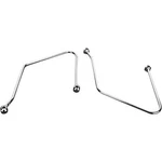 Cobra 02-6430 Saddlebag Supports, Chrome. Fixed Price $83.95.