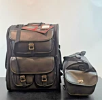 Daniel Smart Multi Pocket Biker Sissy Bar Bag Motorcycle Touring Black DS385. Fixed Price $102.23.