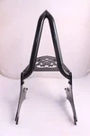 Passenger Backrest Sissy Bar W Luggage Rack 4 Cross Country Road Victory Black. Fixed Price $215.51.