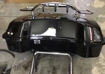 Harley Tour Pak Pack Luggage Box 2000-17 Deluxe Softail Vivid Black. Fixed Price $149.98.