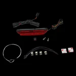 Custom Dynamics, Led Light Bar For Luggage Rack. Red Lens 14-21 Touring. Fixed Price $189.82.