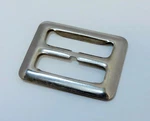 Qty (40) Silver Tone Bag Pack Nylon Strap Slide Buckle Base - 1/2" Opening. Fixed Price $10.00.