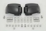 Black Touring Pack Luggage Hinge Kit For Harley Davidson By V-twin. Fixed Price $54.86.