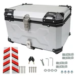 65L Motorcycle Top Case Tail Box Waterproof Luggage Scooter Trunk Storage Silver. Fixed Price $101.43.