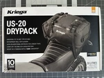 Kriega US-20 Drypack Waterproof Expandable Motorcycle Bag. Fixed Price $200.00.