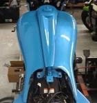Harley Flh Bagger 08-16 Stretched Extended Dash Panel # 3. Fixed Price $150.00.