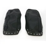 Mustang Seats Chrome Studded Saddlebag Lid Covers - 77605. Fixed Price $175.00.