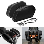 Vivid Black Saddlebags Fit For Harley Softail Fat Boy Fxbrs 2018-2024. Fixed Price $399.99.