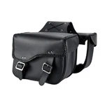 Motorcycle Saddlebag Dream Apparel Classic Black Pvc Vintage Style Weather. Fixed Price $101.99.