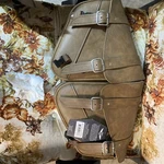 Willie & Max Saddlebags Swingarm Lh Brown 10.5"X11.5"X4.5" 59777-00 Usa Made. Fixed Price $120.00.