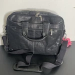 Kenneth Cole - Black Laptop Business Messenger Bag With Shoulder Strap. Fixed Price $124.97.