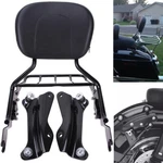 Sissy Bar Backrest Luggage Rack/docking Kit For Harley Touring Models 2014-2023. Fixed Price $39.95.