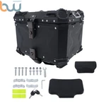 With Safety Lock Waterproof Trunk Luggage Storage Case Motorcycle Top Box 45L. Fixed Price $69.50.