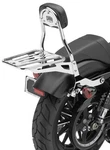 Cobra Tube-style Luggage Rack For Sissy Bar Chrome Motorcycle 602-3501. Fixed Price $179.95.