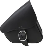 Willie & Max Leather Swingarm Bag Black W/ Chrome Buckle #59904-00. Fixed Price $163.57.