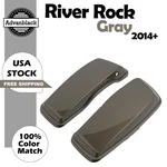 Advanblack River Rock Gray Standard Saddlebag Lids For Harley Street Road Glide. Fixed Price $259.00.