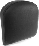 Smooth Top Stitched Rear Passenger Medium Low Backrest Pad For Harley Black. Fixed Price $60.99.
