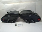 Harley-davidson 96-01 Dyna Large Leather Saddlebags 90300-98. Fixed Price $299.00.