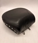 Mustang Passenger Pillion Wide Rear Seat Studded Black Fl/fx '00-'06 Softail B2. Fixed Price $249.95.