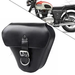 Blk Side Cover Bag For Triumph Bonneville T100 T120 Scrambler Xc Xe Street Twin. Fixed Price $66.06.