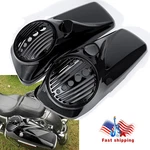 8'' Saddlebag Speaker Lids For Harley 2014 Up Street Road Glide Vivid Black. Fixed Price $219.95.