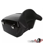 King Pack Trunk W/ Backrest For Harley Davidson Tour Road Glide 1997-2013. Fixed Price $187.99.