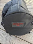Harley-davidson By Sac Motorcycle Sissy Bar Touring Roll Bag Black Luggage. Fixed Price $100.00.