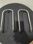 Used Harley Davidson Saddlebag Trim Rail Kit 53662-87T. Fixed Price $65.00.