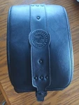 New Genuine Indian Scout Bobber Solo Rear Rack Bag Black For 2018-2021. Fixed Price $180.00.