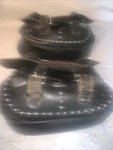 Harley-davidson Fatboy Softail Classic Flfb Genuine Saddlebag Bags Two 5997 5998. Fixed Price $350.00.