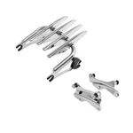Chrome Luggage Rack & Point Docking Kit For Touring Road 2014-2025. Fixed Price $120.99.